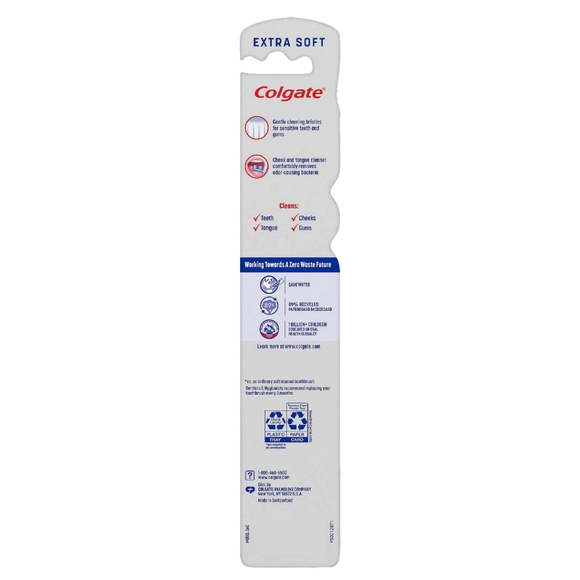 🍭7/$15 Colgate Extra Soft Toothbrush for Sensitive Teeth - Picture 6 of 9